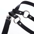 Sexy Heart Leg Garter Belt Anti-Slip Clips Elastic Punk Harness