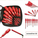 9 x/Set Insulated Screwdriver Set Electrician Dedicated Nic Magnetic Useful O8P4