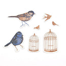 Bird Cage Transparent Seals Stamps for DIY Scrapbooking Card Making Crafts