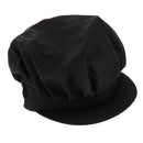 3Pcs Chef Hat Restaurant Kitchen Working Catering Elastic Cap Black