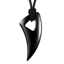 Jewelry Men's Necklace Pendant - Adjustable Cotton Chain - Tribal Wolf Toot Q5T1