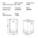 45ml Automatic Induction Alcohol Dispenser Sterilizer Infrared Alcohol Spray