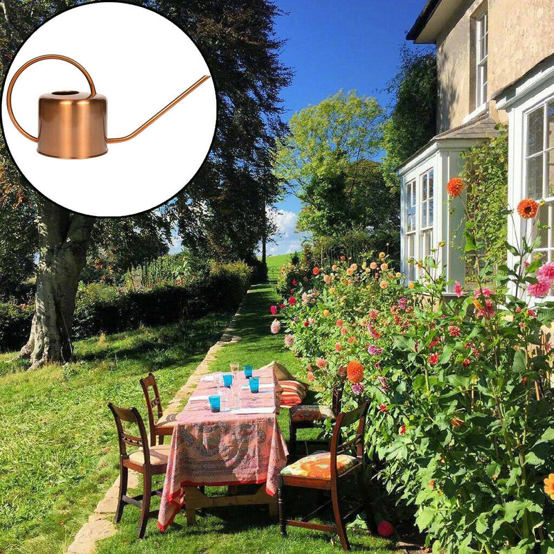 Patio 1300ml Potted Flower Watering Can House Watering Kettle with Long Spout