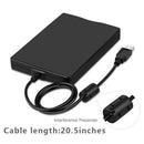 3.5 inch USB Mobile Floppy Disk Drive Portable 1.44MB External Diskette FDD A