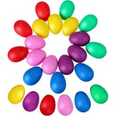 24 Pieces Egg Shaker Set Easter Eggs Maracas Eggs Musical Eggs Plastic Eggs