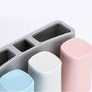 Wall Mounted Toothbrush Holder Cup Box Toothpaste Holder Bathroom Organise DHV