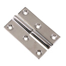 2 x Marine Boat Detachable Hinge Marine Boat Hardware Heavy Duty Hinge 7.5cm