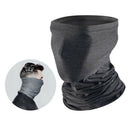 2pcs Silky Cycling Face Guard Balaclava Tube Scarf Unisex Neck Warmer Snood