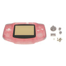 Clear Pink Casing (Case/Shell/Housing) Kit For Nintendo Game Boy Advance GBA