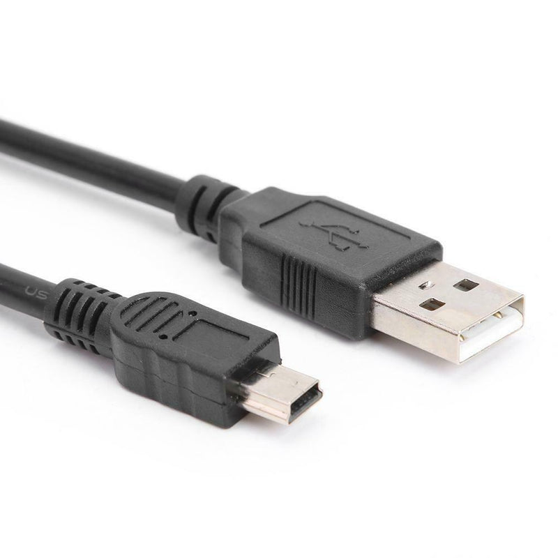 1.5m/4.9ft USB 2.0 A Male to Mini 5 Pin B Male Data Charging Cable Adapter