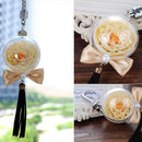 1Pc Clear Plastic Ball Christmas Baubles Sphere Fillable Xmas Tree Hanging Decor