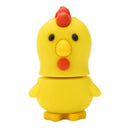 Novelty Cute Chicken Shape 32GB USB2.0 Flash Drive Cartoon Thumb Drive