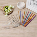 22pcs Set Aluminum Crochet Hooks Needles Knit Multi Color Weave Craft Yarn