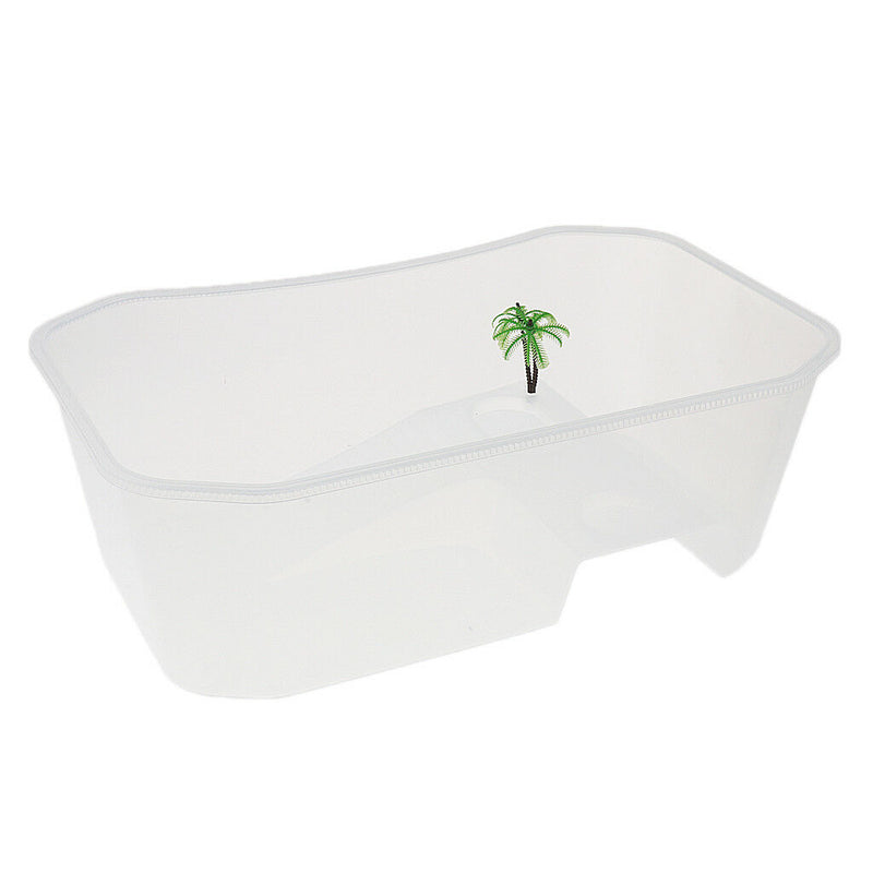 Strong Reptile Vivarium Tank Breeding Box for Terrapin Tortoise Turtle White