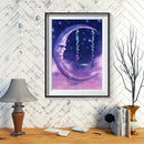 5D DIY Full Drill Diamond Painting Moon Embroidery Mosaic Kit Bedroom Decor