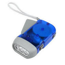 Hand-press LED flashlight Lantern dynamo mini flashlight LED emergency home V2J9