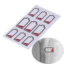 No Electricity Prompt Temporary Tattoos Body Arm Leg Waterproof Tattoo.StickerJR