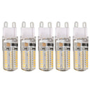 5 X G9 64 LED Bulb Lamp 3W AC220-240V SMD3014 warm white, 180-200lm