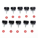 10X Spare Screws Nuts For Spinning Fishing Reel Fishing Tackle Accessories To FT