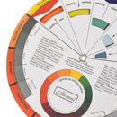 Color Mixing Blending Guide Chart Board Wheel For Nail Art Permanent Makeup