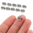 10pcs MSS-22D18 DPDT 6 Pin Toggle Vertical Mini Slide Type DIP Switch LJ