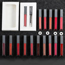 Flash Moment Matte Matte Lip Gloss Moisturizing Glass Lip Glaze Set Waterpr
