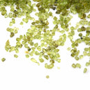 50g Natural Peridot Olivine Quartz Stone Rock Chip Lucky Heal Stones.Mineral â„–[