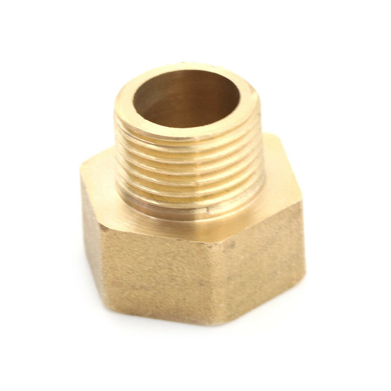 Metal Brass Metric BSP G 3/4" Female to NPT 1/2" Male Pipe Fitting Adapter  Gw
