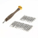 1Set 25 in 1 Precision Screwdrivers Wallet Kit Tool For Macbook Air Smart pho BX