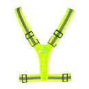 Men Women Biking Safety Gear High Visibility LED Reflective Vest Night Running