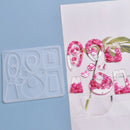 DIY Crystal Epoxy Mold Pendant Silicone Mold Keychain Listing Jewelry RSEAU