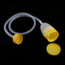1700ml Reusable Male Bed Pee Urinal Bottle Night Drainage Container Set