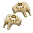 2x RC Brass Front Steering Knuckle Cup for Axial SCX10 II 90046 Replacements