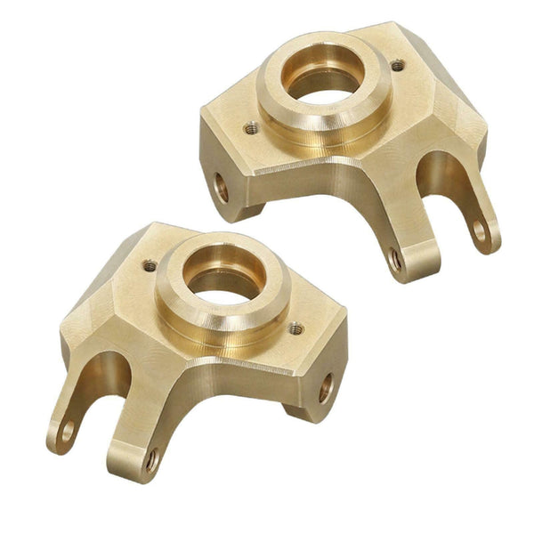 2x RC Brass Front Steering Knuckle Cup for Axial SCX10 II 90046 Replacements