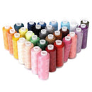 Mixed Colors Colourful Sets 30 Spools Threads Cones Polyester All Purpose Sewing