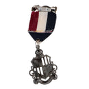 Mens Military Uniform Navy Medal Streampunk Badge Brooch Pin Party Jewelry