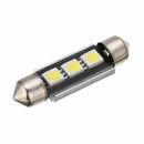 20PCS 3LED 5050 SMD C5W CANBUS Error Free Festoon Dome Light Lamp Bulbs White