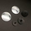 2Pcs Wide Angle Round Convex Blind Spot Mirror For Car Auto Rear View Universal