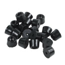 Rubber Anti Vibration Isolator Absorber Base Foot Pad 20Pcs Black