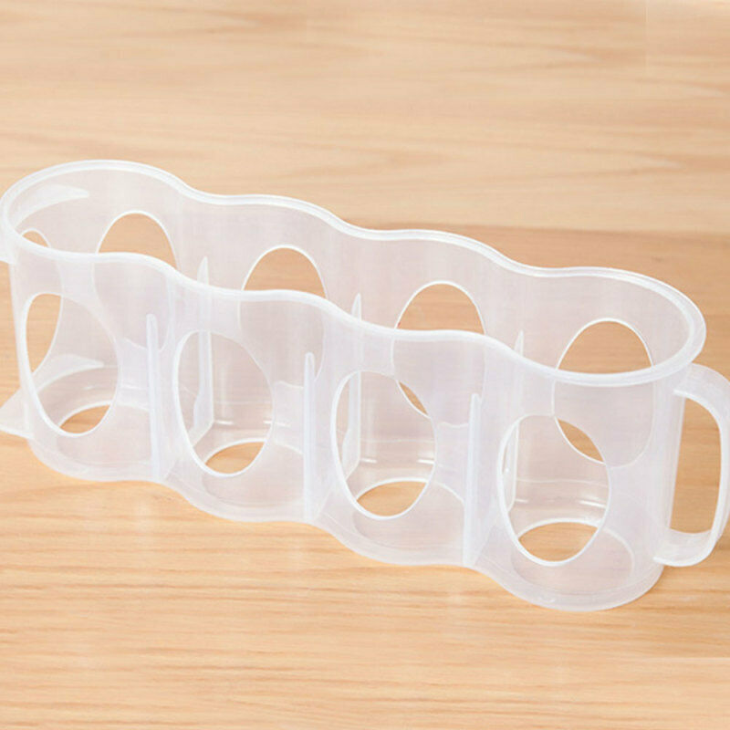 4 Pack Beer Soda Can Holder Storage Organization Fridge Rack Plastic Spa TPN