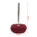 2X(80Pcs 25Mm Abrasive Scouring Pad Wheel Grinding Head Polishing Rotary To