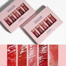 Lipsticks Five Pack Makeup Lipstick Glitter Waterproof Long Lasting