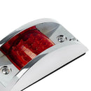 Red LED Side Marker Fender Light Lamp Easy To Install for Truck Trailer