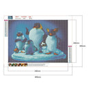 DIY Animal Cross Stitch 5D Full Drill Diamond Painting Wall Decor (C1374)