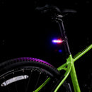 High Brightness Bike Rear Light Red/Blue, Powerful LED Bicycle Tail Light
