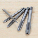 5PCS/Set HSS M3 M4 M5 M6 M8 Machine Spiral Point Straight Fluted Screw