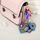 5pcs DIY Special Shaped Love Heart  Full Drill Diamond Painting Keychain P JXX