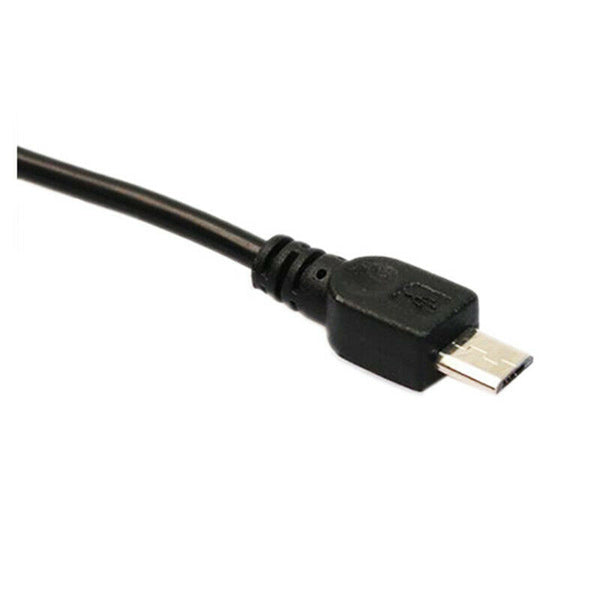1pc Micro USB Host OTG Cable With USB Plug Power Adapter O3V8