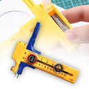 Adjustable Cards Making Paper Crafts Round Cardboard Circle Cutter Sewing Tool