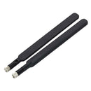 2PCS Car Roof Fender Radio AM FM Paddle Flat Antenna For 4G LTE Huawei ZTE